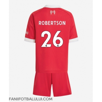 Liverpool Andrew Robertson #26 Echipament de Fotbal Replică 2025-26 Copii Acasa (+ Șorturi)